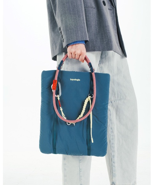 Topologie(トポロジー)の「14" Cloud Shopper 【バッグ単体】(トートバッグ・レディース・モスグリーン/ミント/ブラック/オレンジ/グリーン系その他・ONE SIZE)」の19枚目の写真