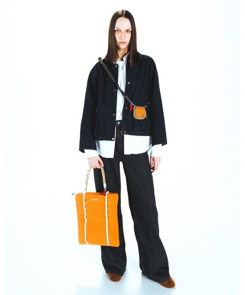 Topologie(トポロジー)の「14" Cloud Shopper 【バッグ単体】(トートバッグ・レディース・モスグリーン/ミント/ブラック/オレンジ/グリーン系その他・ONE SIZE)」の20枚目の写真