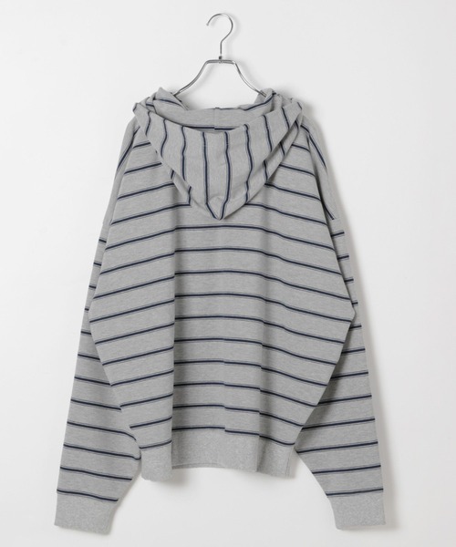 PBLIM（ページボーイリム）の「《UNISEX》スーパールーズボーダーパーカー（パーカー・レディース・グレー/チャコールグレー・FREE）」の19枚目の写真