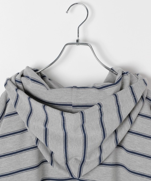 PBLIM（ページボーイリム）の「《UNISEX》スーパールーズボーダーパーカー（パーカー・レディース・グレー/チャコールグレー・FREE）」の21枚目の写真