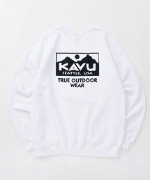 KAVU（カブー）の「KAVU/カブー True Logo Sweat/トゥルーロゴスウェット（スウェット）」