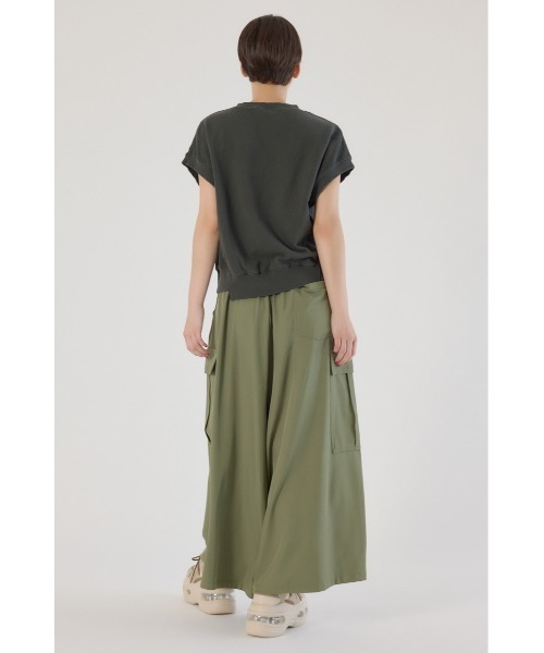 RODEO CROWNS WIDE BOWL（ロデオクラウンズワイドボウル）の「ワイドカーゴスカーチョ（カーゴパンツ・レディース・ブラック/ベージュ系その他/カーキ/グリーン系その他2・FREE）」の14枚目の写真