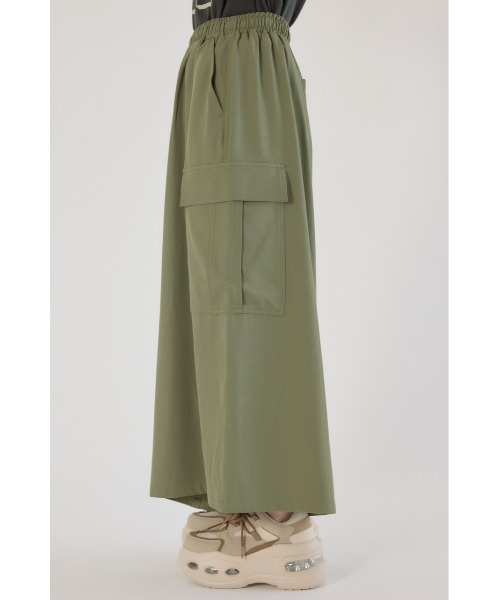 RODEO CROWNS WIDE BOWL（ロデオクラウンズワイドボウル）の「ワイドカーゴスカーチョ（カーゴパンツ・レディース・ブラック/ベージュ系その他/カーキ/グリーン系その他2・FREE）」の16枚目の写真