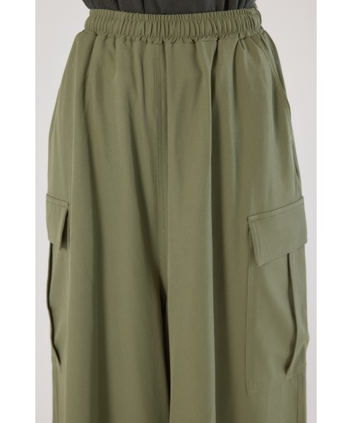 RODEO CROWNS WIDE BOWL（ロデオクラウンズワイドボウル）の「ワイドカーゴスカーチョ（カーゴパンツ・レディース・ブラック/ベージュ系その他/カーキ/グリーン系その他2・FREE）」の18枚目の写真