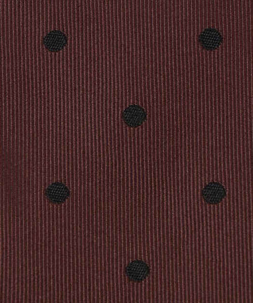 UNITED ARROWS（ユナイテッドアローズ）の「カラー ドット ネクタイ（ネクタイ・メンズ・ブラック/オリーブ/ブラウン系・FREE）」の6枚目の写真