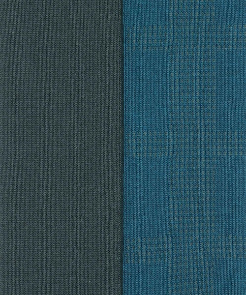 Paul Smith(ポールスミス)の「チェック&ソリッド ソックス【250607 DR】(ソックス/靴下・メンズ・ネイビー/ダークグレー/ダークグリーン・25-27)」の4枚目の写真