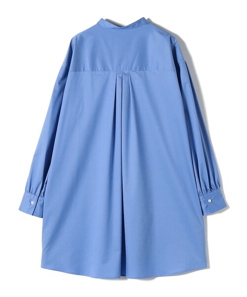 SHIPS(シップス)の「〈手洗い可能〉ソリッド バックタック チュニック シャツ(シャツ/ブラウス・レディース・スカイブルー・ONE SIZE)」の21枚目の写真