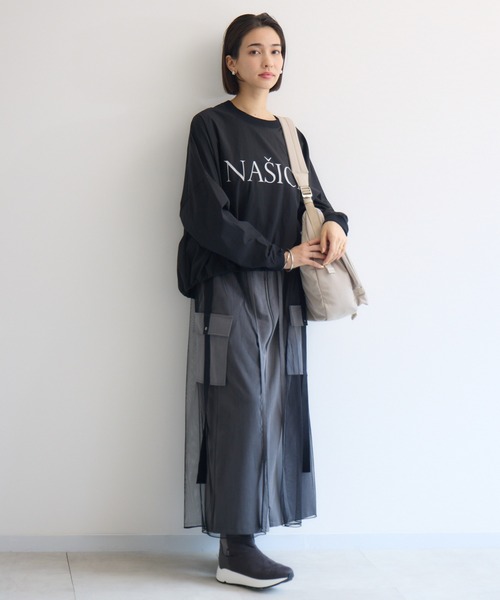 KATHARINE ROSS(キャサリンロス)の「【KATHARINE ROSS】【story.】フィールドワンショルダーバッグ(ショルダーバッグ・レディース・ライトベージュ/ブラック/チャコールグレー・MEDIUM)」の4枚目の写真