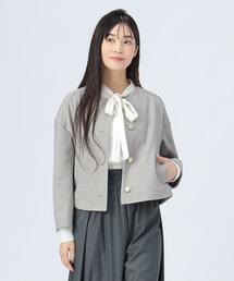 BEAMS HEART（ビームスハート）の「カット ツイル ノーカラー ジャケット（ノーカラージャケット）」