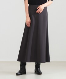Demi-Luxe BEAMS | レーヨン ナイロン ポンチ フレア スカート(スカート)
