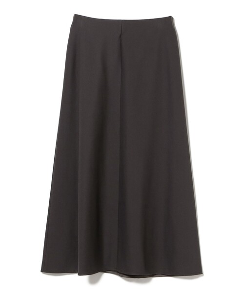 Demi-Luxe BEAMS（デミルクス ビームス）の「レーヨン ナイロン ポンチ フレア スカート（スカート・レディース・チャコールグレー/ブラック・38/36）」の12枚目の写真