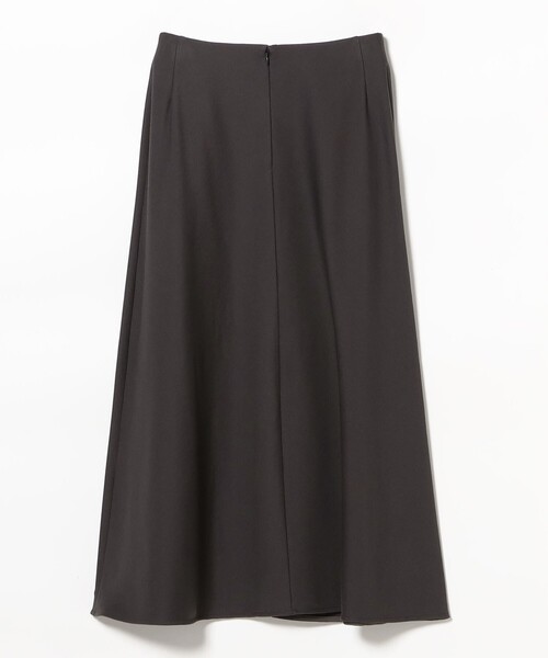 Demi-Luxe BEAMS（デミルクス ビームス）の「レーヨン ナイロン ポンチ フレア スカート（スカート・レディース・チャコールグレー/ブラック・38/36）」の9枚目の写真