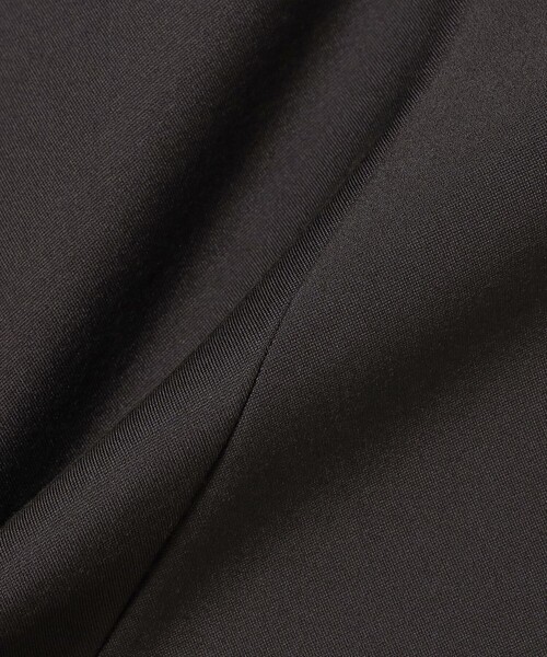 Demi-Luxe BEAMS（デミルクス ビームス）の「レーヨン ナイロン ポンチ フレア スカート（スカート・レディース・チャコールグレー/ブラック・38/36）」の8枚目の写真