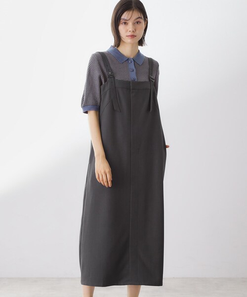 THE SHOP TK (ザ ショップ ティーケー )の「ナローストラップジャンスカ(ワンピース・レディース・ブラウン系その他/スミクロ・12/13)」の17枚目の写真