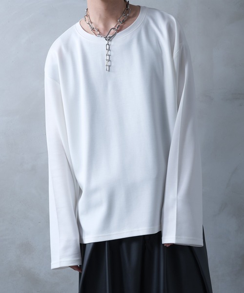 ★新品！★北欧の名手Ｔエルソン氏設計★東レのナノテクノロジー★９ｆｔ★長尺物★ セール】ドラゴンローズ刺繍ロンT（Tシャツ/カットソー）｜Ellno Loset