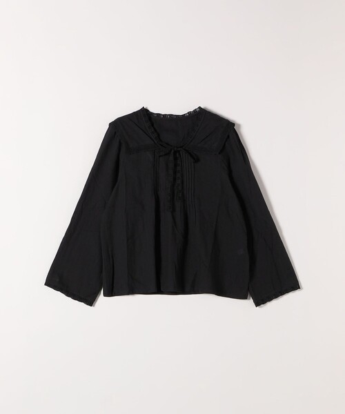 セール】SHIPS any:〈洗濯機可能〉コットン モス セーラー カラー