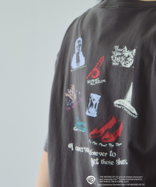 VICKY（ビッキー）の「OZマルチプリントTシャツ≪洗濯機で洗える≫（Tシャツ/カットソー・レディース・ダークグレー/オフホワイト・M）」の18枚目の写真