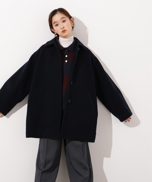 ステンカラーミディコート（ステンカラーコート）｜N.（N. Natural