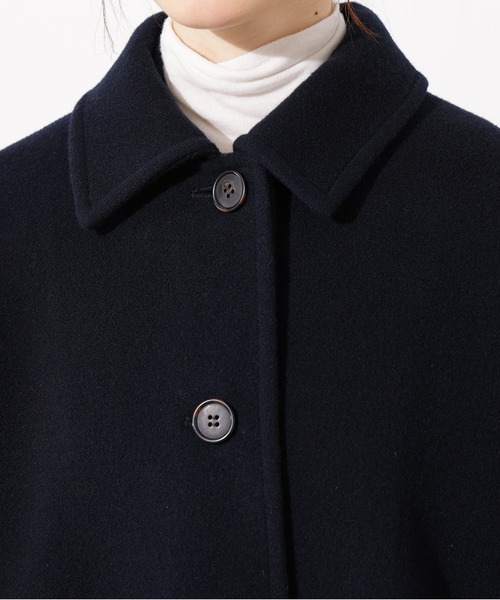 N.（N. Natural Beauty Basic）（エヌエヌナチュラルビューティーベーシック）の「ステンカラーミディコート（ステンカラーコート・レディース・ブラウン系その他/ネイビー/ベージュ・MEDIUM/SMALL）」の16枚目の写真