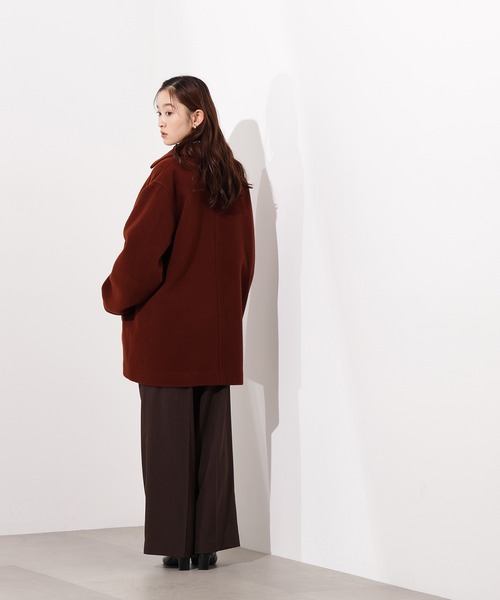 ステンカラーミディコート（ステンカラーコート）｜N.（N. Natural