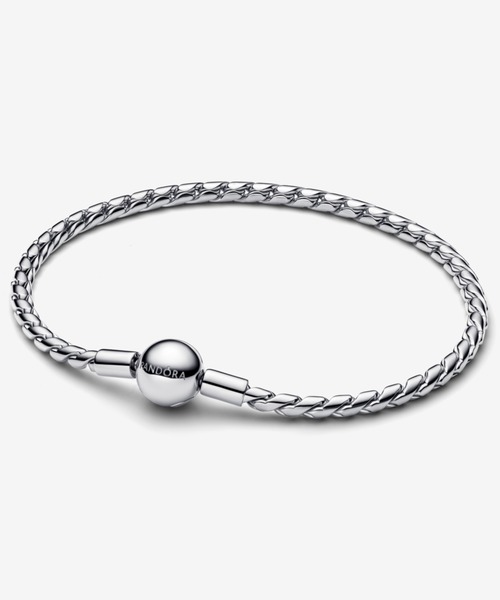 ラウンド クラスプ ウィング チェーン シルバー ブレスレット