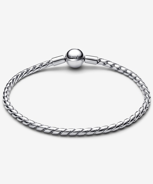 ラウンド クラスプ ウィング チェーン シルバー ブレスレット