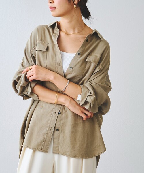 RIVE DROITE（リヴドロワ）の「【R.good（アールドットグッド）】ミニサークルラリエット（ネックレス・レディース・ゴールド/シルバー・FREE）」の15枚目の写真