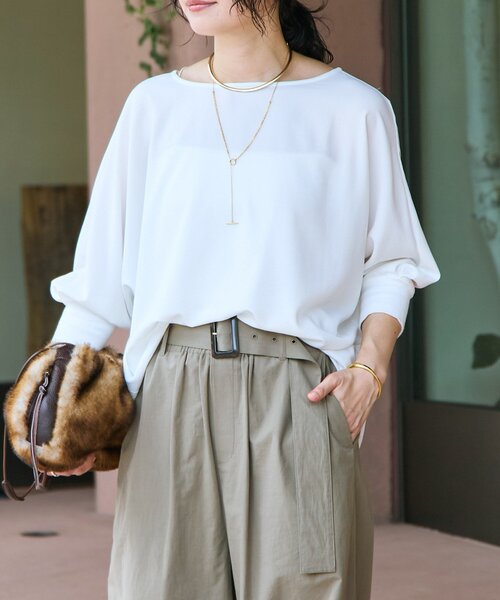 RIVE DROITE（リヴドロワ）の「【R.good（アールドットグッド）】ミニサークルラリエット（ネックレス・レディース・ゴールド/シルバー・FREE）」の22枚目の写真