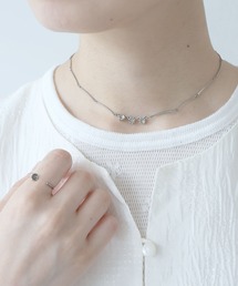 bulle de savon | △《early Autumn》ツキミソウ ネックレス(ネックレス)