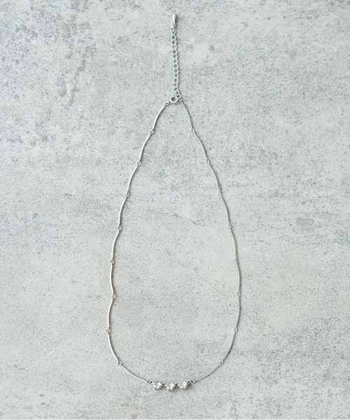 bulle de savon(ビュルデサボン)の「△《early Autumn》ツキミソウ ネックレス(ネックレス・レディース・ゴールド/シルバー・FREE)」の11枚目の写真