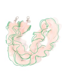 niko and... | バイカラーフリルショルダーストラップ(スマホグッズ)