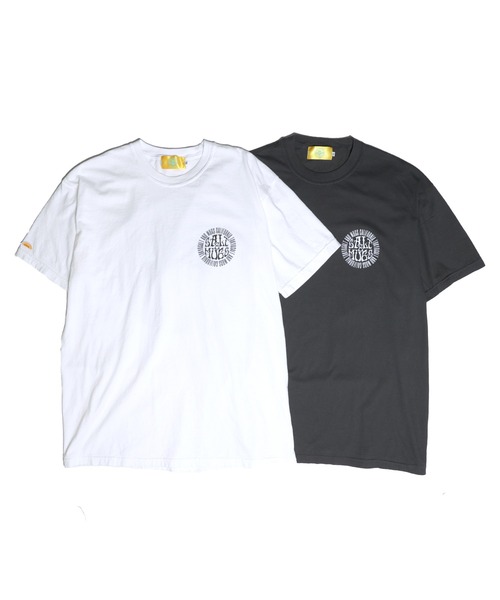 SALT&MUGS（ソルトアンドマグス）の「Old Circle Tee（Tシャツ/カットソー・メンズ・ブラック/ホワイト・MEDIUM/LARGE/X-LARGE）」の4枚目の写真