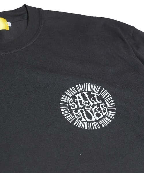 SALT&MUGS（ソルトアンドマグス）の「Old Circle Tee（Tシャツ/カットソー・メンズ・ブラック/ホワイト・MEDIUM/LARGE/X-LARGE）」の7枚目の写真