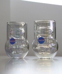 bpr BEAMS(r[s[A[ r[X )Dragon Glassware / NASA Astronaut Double Wall Glasses 2P SET(OX/}OJbv/^u[)
