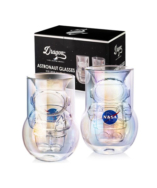bpr BEAMS(ビーピーアール ビームス )の「Dragon Glassware / NASA Astronaut Double Wall Glasses 2P SET(グラス/マグカップ/タンブラー・レディース・その他・ONE SIZE)」の2枚目の写真