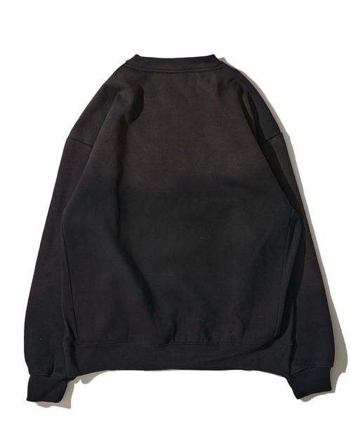 THRASHER(スラッシャー)の「【THRASHER / スラッシャー】裏起毛フェード加工 フロントロゴ クルーネックスウェットプルオーバー(スウェット・メンズ・ブラック/ブラウン/ピンク・MEDIUM/LARGE/X-LARGE)」の5枚目の写真