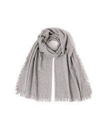 ASAUCE MELER アソースメレ　ショール　グレー　カシミア100% ASAUCE MELER アソースメレ ショール グレー カシミア100