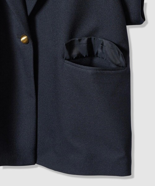 セール】ウールライクポリツイルジレジャケット（テーラードジャケット