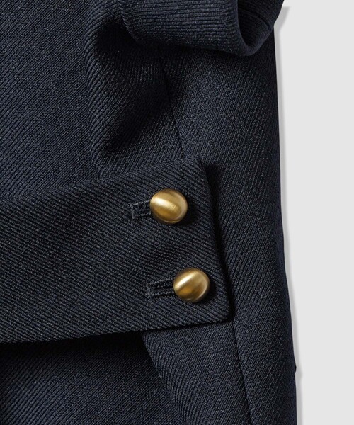 セール】ウールライクポリツイルジレジャケット（テーラードジャケット