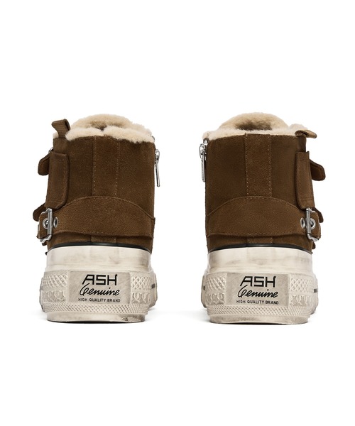 ASH(アッシュ)の「ASH/アッシュ【RAINBOW FUR】厚底ファーハイカットスニーカー(スニーカー・レディース・ホワイト/ブラウン・38/37/36/39)」の15枚目の写真