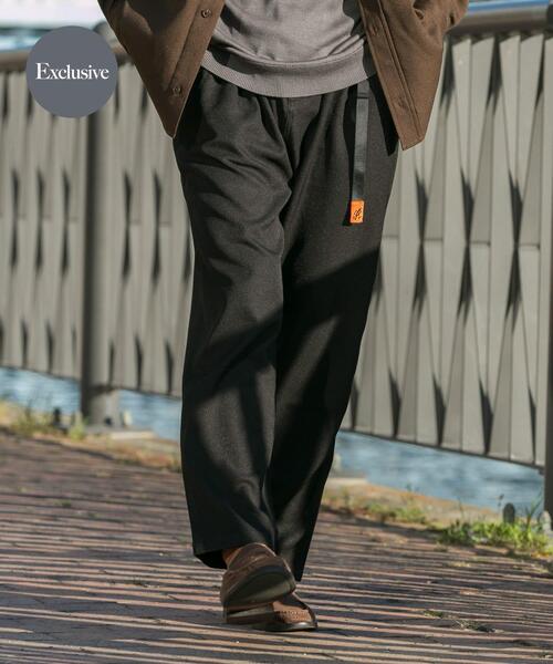 別注』Gramicci ウォッシャブルウォームワンタックパンツ（スラックス