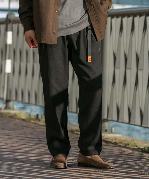 URBAN RESEARCH ROSSO MEN（アーバンリサーチロッソメン）の「『別注』Gramicci　ウォッシャブルウォームワンタックパンツ（その他パンツ・メンズ・チャコールグレー/ブラック/ブラウン・MEDIUM/SMALL/X-LARGE/LARGE）」の4枚目の写真