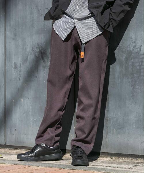 別注』Gramicci ウォッシャブルウォームワンタックパンツ（スラックス