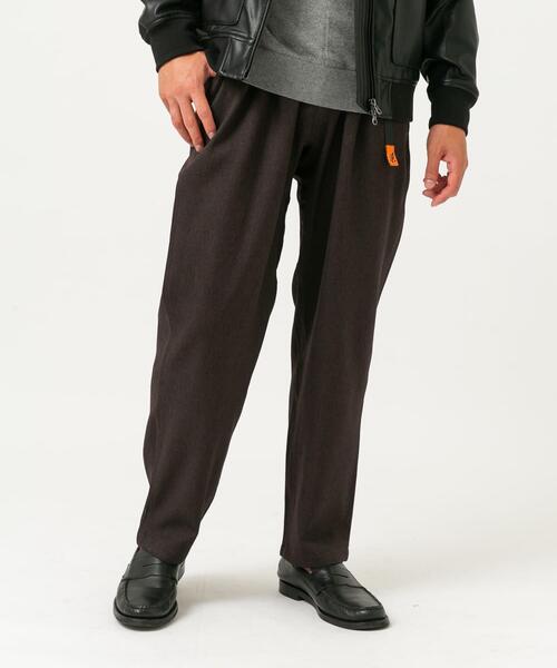 新品 別注 グラミチ ウォッシャブルウォームワンタックパンツ Ｓ ブラック 別注』Gramicci ウォッシャブルウォームワンタックパンツ（スラックス