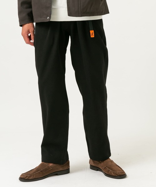 新品 別注 グラミチ ウォッシャブルウォームワンタックパンツ S