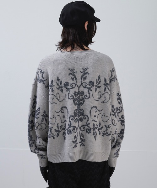 セール】ダマスクガララメニット（ニット/セーター）｜Ellno Loset