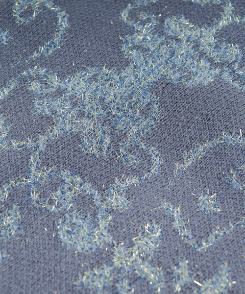 Ellno Loset（エルノロゼット）の「ダマスクガララメニット（ニット/セーター・メンズ・ブルーグレー/グレー/ブラック/パープル・LARGE/MEDIUM/SMALL）」の22枚目の写真