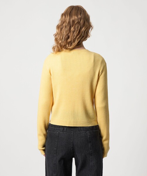 Steven Alan＞ウール リブ カーディガン（カーディガン/ボレロ