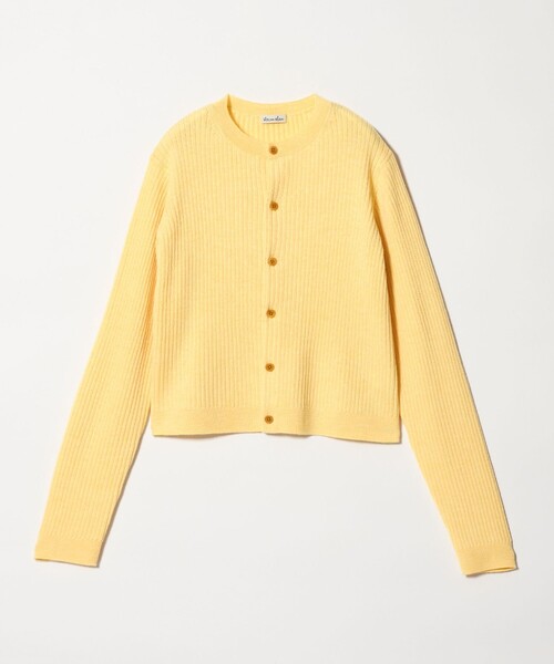 Steven Alan（スティーブンアラン）の「＜Steven Alan＞ウール リブ カーディガン（カーディガン/ボレロ・レディース・ブラック/ベージュ/イエロー・FREE）」の12枚目の写真