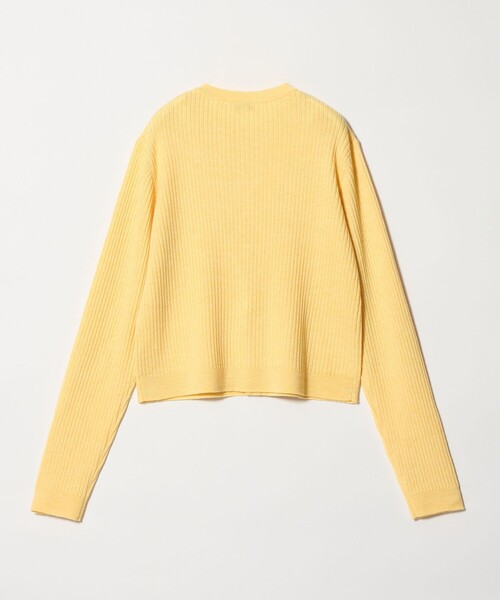 Steven Alan（スティーブンアラン）の「＜Steven Alan＞ウール リブ カーディガン（カーディガン/ボレロ・レディース・ブラック/ベージュ/イエロー・FREE）」の13枚目の写真